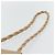 CHANEL Shoulder Bag Caviar Skin Beige Gold CC - vista 8