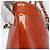 CHANEL Triple Coco Chain Tote Bag Lackleder Orange Silver CC - Ansicht 7