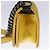 CHANEL Matelasse 20 Chain Boy Chanel Shoulder Bag Velor Yellow CC - vista 4