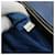 PRADA Hand Bag Leather Blue Gold - vista 11