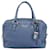 PRADA Hand Bag Leather Blue Gold - vista 13