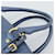 PRADA Hand Bag Leather Blue Gold - vista 8