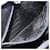 PRADA Plastic Chain Tote Bag Leather Black Silver - vista 20