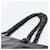 PRADA Plastic Chain Tote Bag Leather Black Silver - vista 8