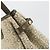 Céline CELINE C Macadam Canvas Hand Bag Leather Beige Silver - vista 10