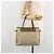 Céline CELINE C Macadam Canvas Hand Bag Leather Beige Silver - vista 24