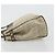 Céline CELINE C Macadam Canvas Hand Bag Leather Beige Silver - vista 4