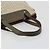 Céline CELINE C Macadam Canvas Hand Bag Leather Beige Silver - vista 7