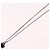 CHANEL COCO Mark Necklace metal Silver tone CC - vista 13
