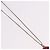 CHANEL COCO Mark Necklace metal Silver tone CC - vista 4