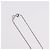 CHANEL COCO Mark Necklace metal Silver tone CC - vista 7