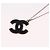 CHANEL COCO Mark Necklace metal Silver tone CC - vista 9