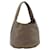 LOEWE Shoulder Bag Leather Brown Silver