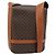 Céline CELINE Macadam Canvas Shoulder Bag PVC Leather Brown Gold