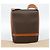 Céline CELINE Macadam Canvas Shoulder Bag PVC Leather Brown Gold - vista 12