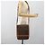 Céline CELINE Macadam Canvas Shoulder Bag PVC Leather Brown Gold - vista 27