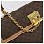 Céline CELINE Macadam Canvas Hand Bag PVC Leather Brown Gold - vista 20