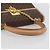 Céline CELINE Macadam Canvas Hand Bag PVC Leather Brown Gold - vista 7