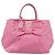 PRADA Hand Bag Nylon Pink Gold - vista 13