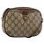 GUCCI GG Supreme Web Sherry Line Bag PVC Beige Gold 89 02 066