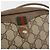 GUCCI GG Supreme Web Sherry Line Bag PVC Beige Gold 89 02 066 - vista 17