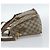 GUCCI GG Supreme Web Sherry Line Bag PVC 2way Beige Gold 41 02 039 - vista 3