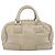 LOEWE Anagram Hand Bag Leather Beige Silver - vista 2