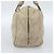 LOEWE Anagram Hand Bag Leather Beige Silver - vista 3