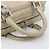 LOEWE Anagram Hand Bag Leather Beige Silver - vista 7