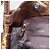 LOEWE Anagram Hand Bag Leather Bronze Gold - vista 20