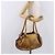 LOEWE Anagram Hand Bag Leather Bronze Gold - vista 22