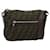 FENDI Zucca Canvas Shoulder Bag Black Brown