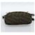 FENDI Zucca Canvas Shoulder Bag Black Brown - vista 5