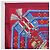 Hermès HERMES Carre 90 Scarf  aux champs  Silk Red - vista 2