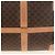 Céline CELINE Macadam Canvas Boston Bag PVC Leather Brown Gold - vista 14