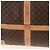 Céline CELINE Macadam Canvas Boston Bag PVC Leather Brown Gold - vista 6