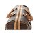 Céline CELINE Macadam Canvas Boston Bag PVC Leather Brown Gold - vista 7