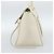Céline CELINE Micro Belt Hand Bag Leather White Gold - vista 6