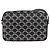 Céline CELINE Macadam Canvas Shoulder Bag PVC Black Silver - vista 3
