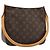 LOUIS VUITTON Monogram Looping MM Shoulder Bag M51146 LV