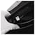PRADA Chain Shoulder Bag Leather Black Silver - vista 11