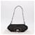 PRADA Chain Shoulder Bag Leather Black Silver - vista 12