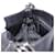 PRADA Chain Shoulder Bag Leather Black Silver - vista 23