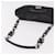PRADA Chain Shoulder Bag Leather Black Silver - vista 7