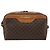 Céline CELINE Macadam Canvas Shoulder Bag PVC Leather Brown Gold - vista 13
