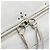Chloé Chloe Paddington Tote Bag Leather White Gold Silver - vista 17