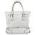 Chloé Chloe Paddington Tote Bag Leather White Gold Silver - vista 2