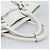 Chloé Chloe Paddington Tote Bag Leather White Gold Silver - vista 7