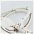 Chloé Chloe Paddington Tote Bag Leather White Gold Silver - vista 8