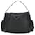 PRADA Shoulder Bag Leather Black Silver - vista 13